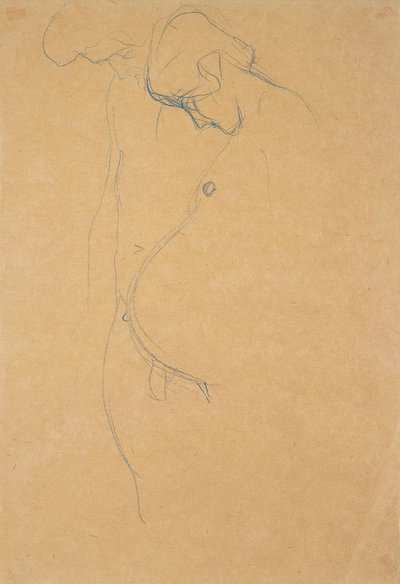 Schwangere mit Mann von Gustav Klimt